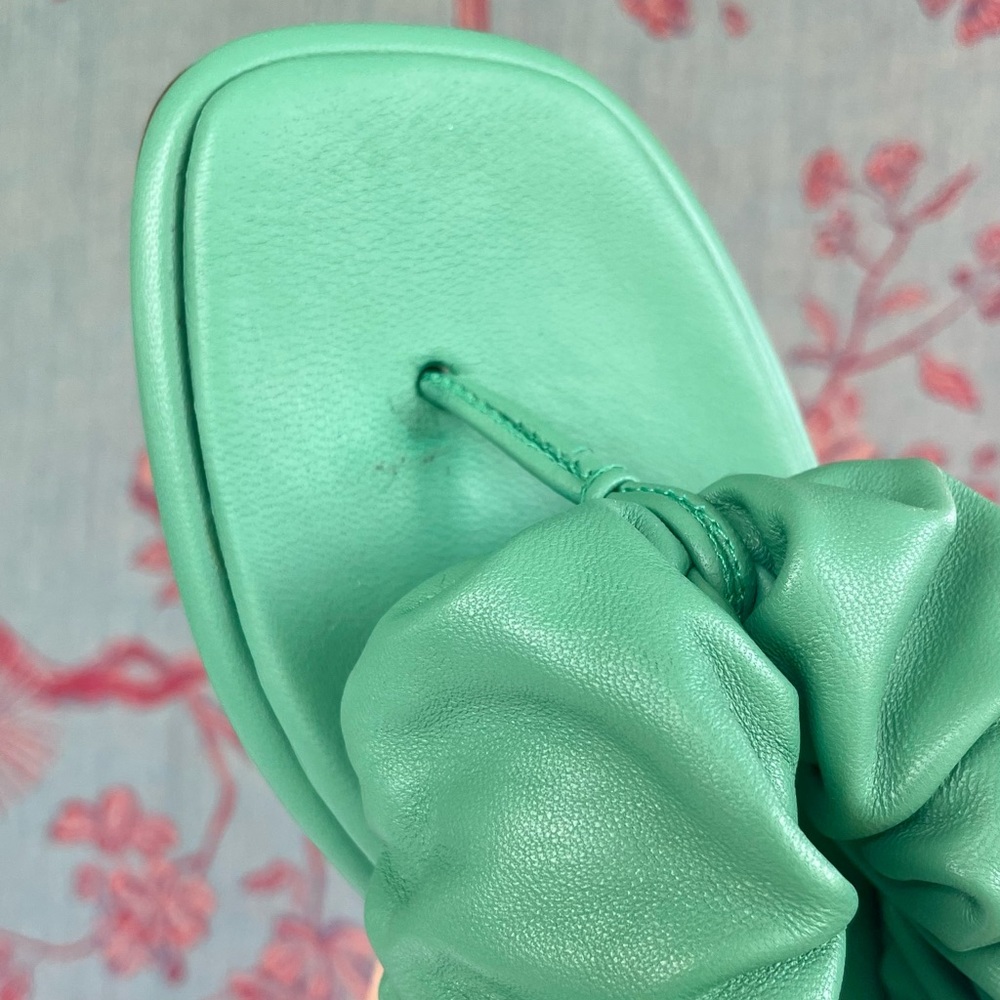 HEREU Nuvola ‘Scrunchy’ Leather Sandals Flip-flops 6/36 - Picture 8 of 9
